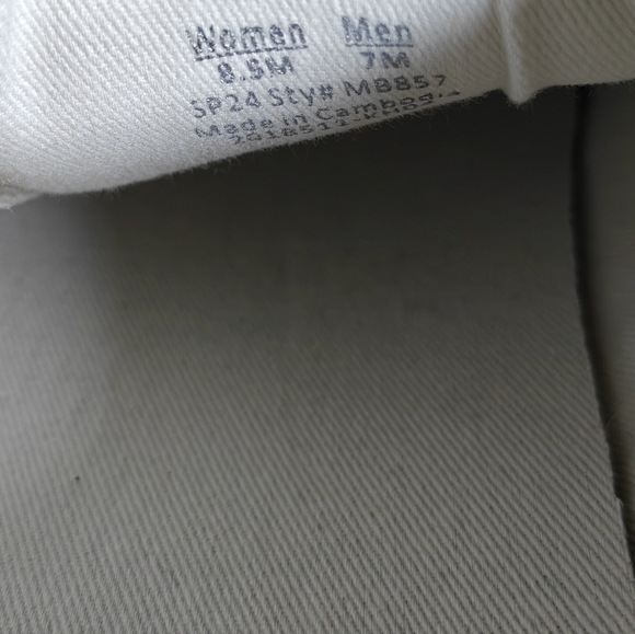 Madewell Kickoff Trainer Sneakers Colorblock Leather Neutral Unisex Women 8.5M - Picture 10 of 10